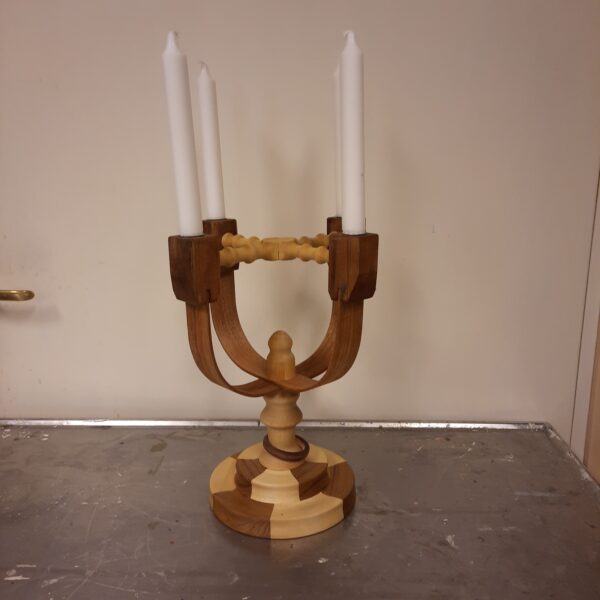 Hemslöjd, ljusstake 4 ljus